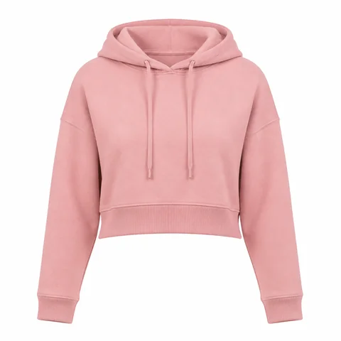 Crop Top Hoodie — indicative image of this type of item, not the exact supplier model
