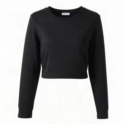 Long Sleeve Crop Top — indicative image of this type of item, not the exact supplier model