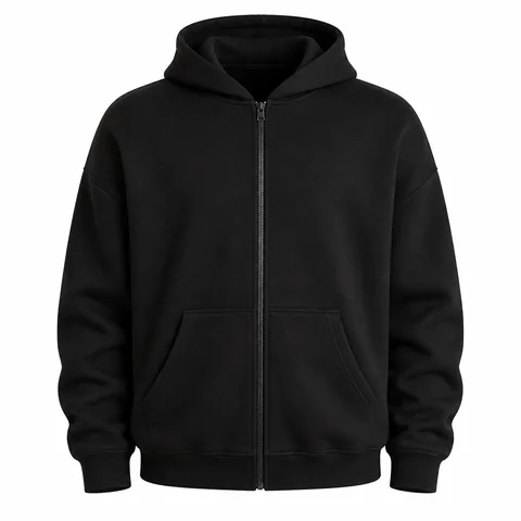 Oversize Zipper Hoodie — indicative image of this type of item, not the exact supplier model