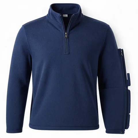 Quarter Zip Pullover — indicative image of this type of item, not the exact supplier model