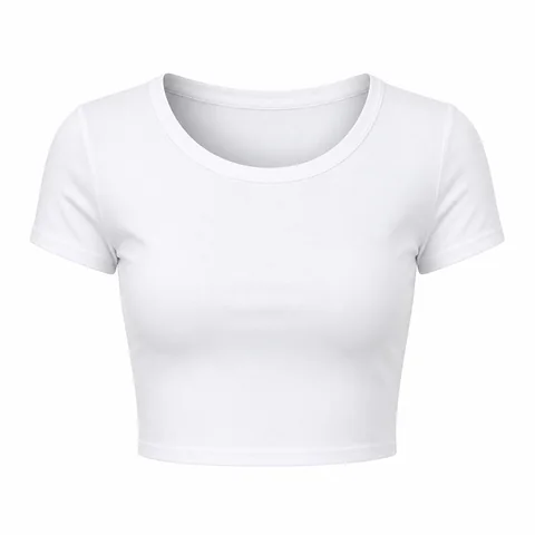 Short Sleeve Crop Top — indicative image of this type of item, not the exact supplier model