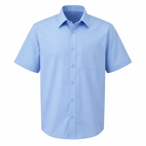 Short Sleeve Shirt with Pocket — indicative image of this type of item, not the exact supplier model