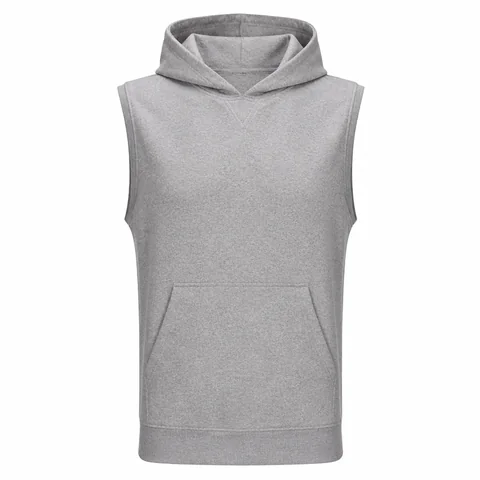 Sleeveless Hoodie — indicative image of this type of item, not the exact supplier model