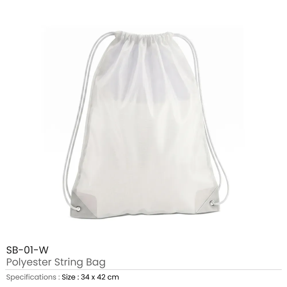 Promotional Drawstring Bags in High-Quality Polyester Material