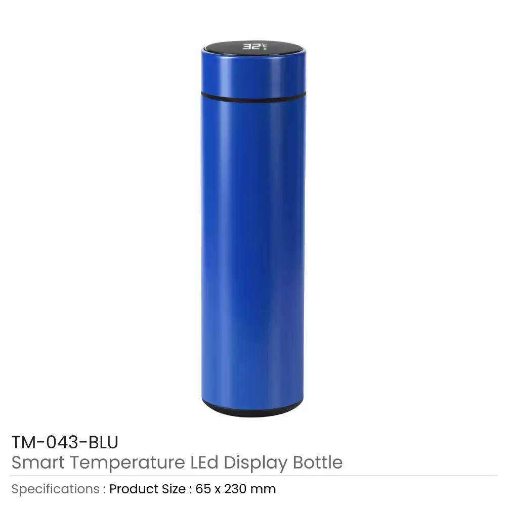 Double Wall Bottles with Temperature Display 500ml