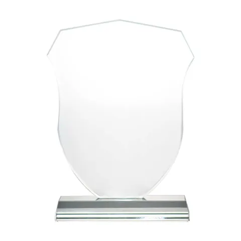 Shield Shaped Crystal Awards