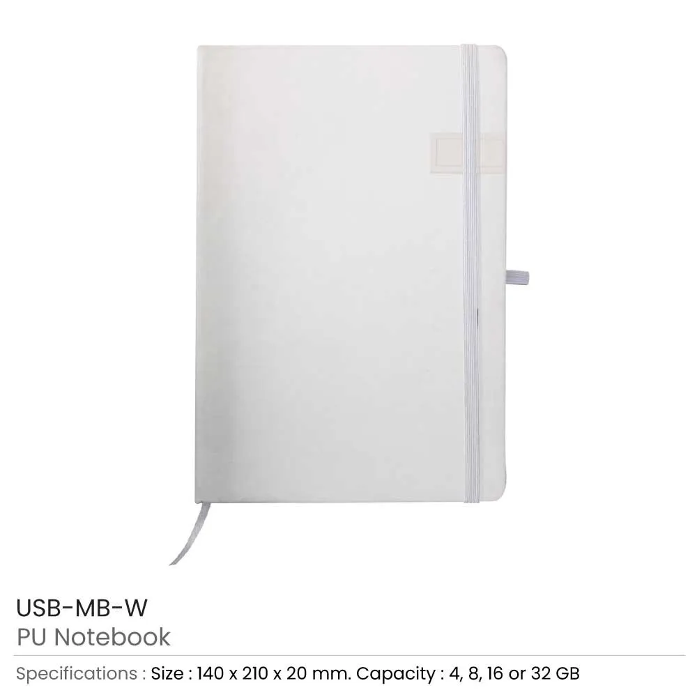 Notebook with USB Flash