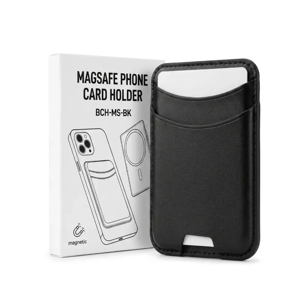MagSafe Phone PU Wallet Card Holder