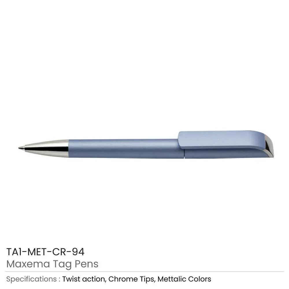 Maxema Tag Pens Metallic Colors