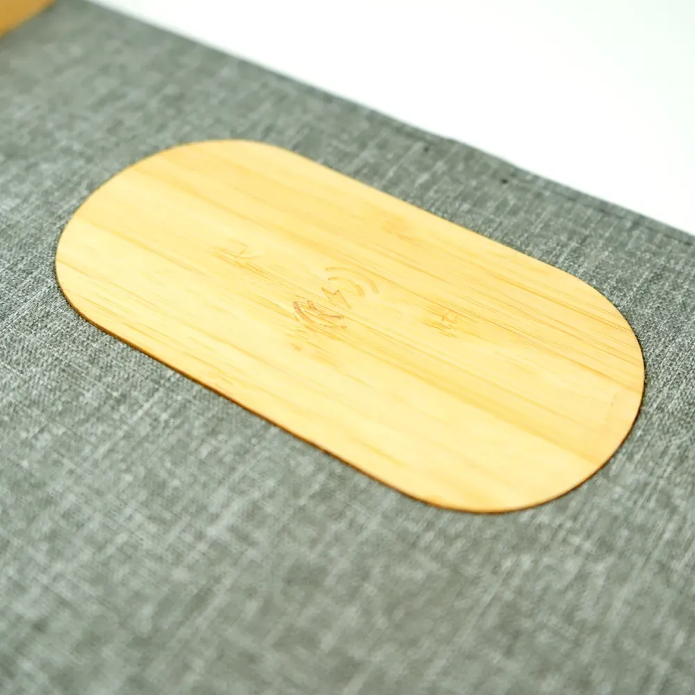 Multi-Function Mousepad, 15W Fast Wireless Charger & LED Logo