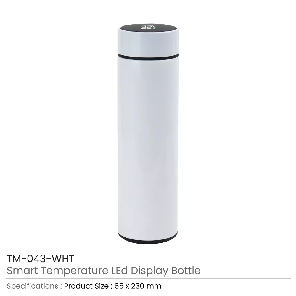 Double Wall Bottles with Temperature Display 500ml - Ramadan Gifts