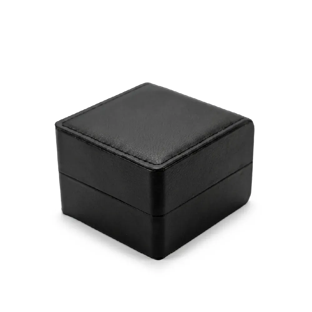 Premium PU Leather Single Watch Gift Box with Removable Cushions