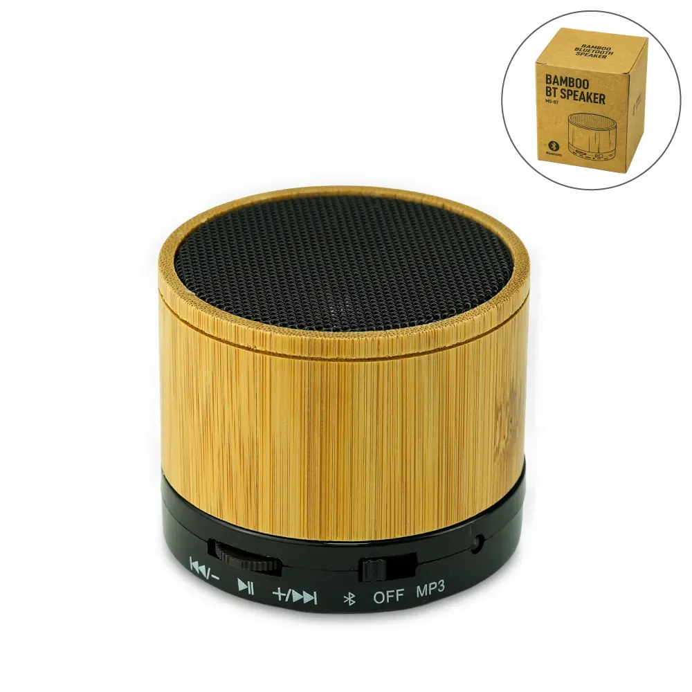 Bamboo Bluetooth Speakers V4.2