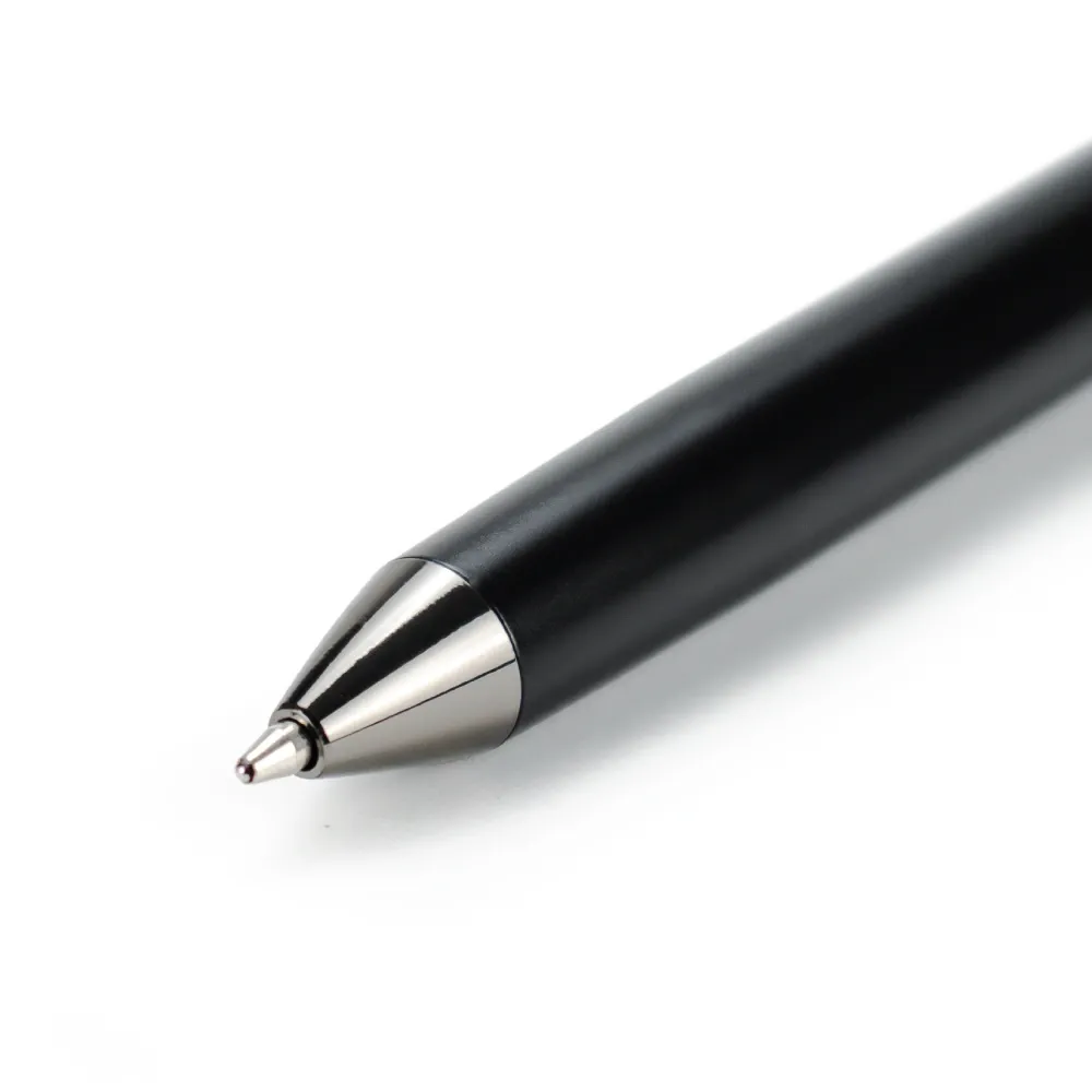 Dorniel Designs Metal Pens Matte Black Twist Action Blue Ink