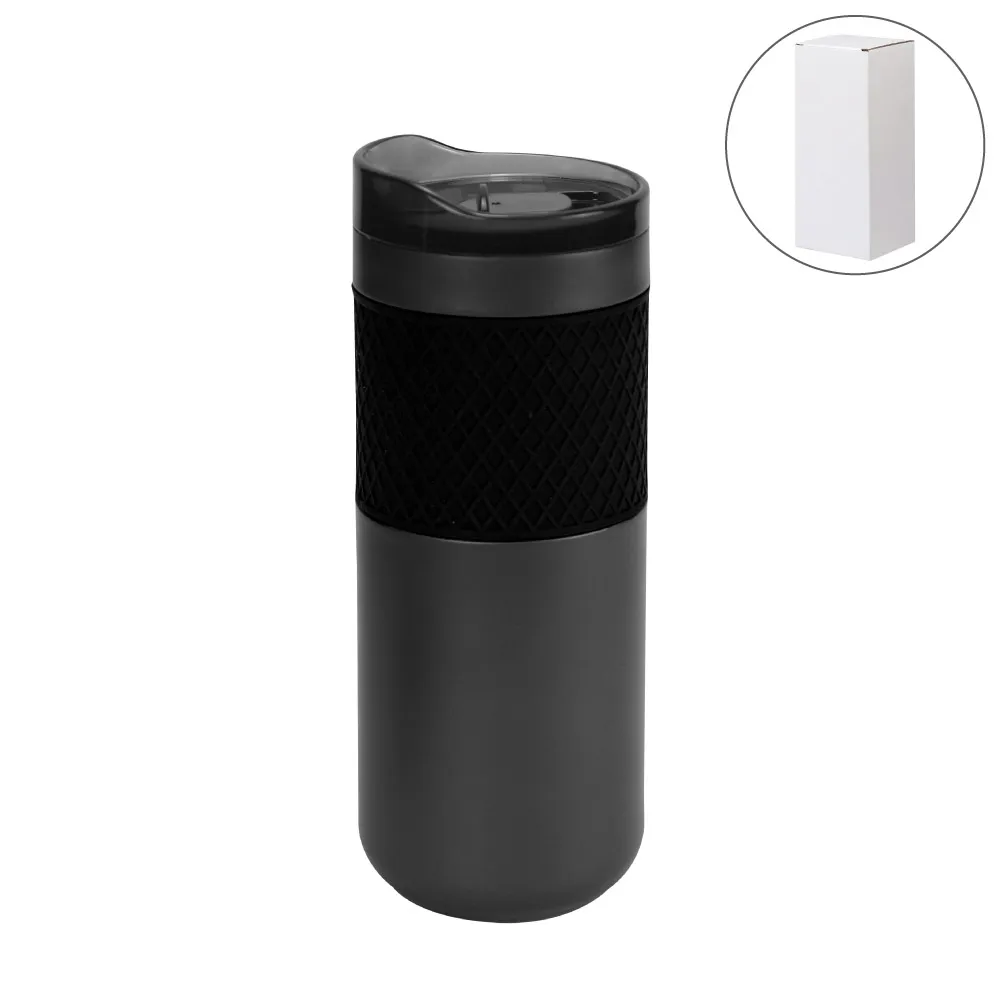 Double Wall SS Bottles Slide-Lock PP Lid 532ml