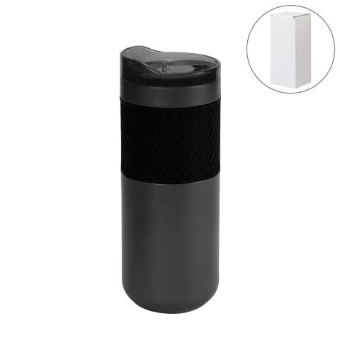 Double Wall SS Bottles Slide-Lock PP Lid 532ml