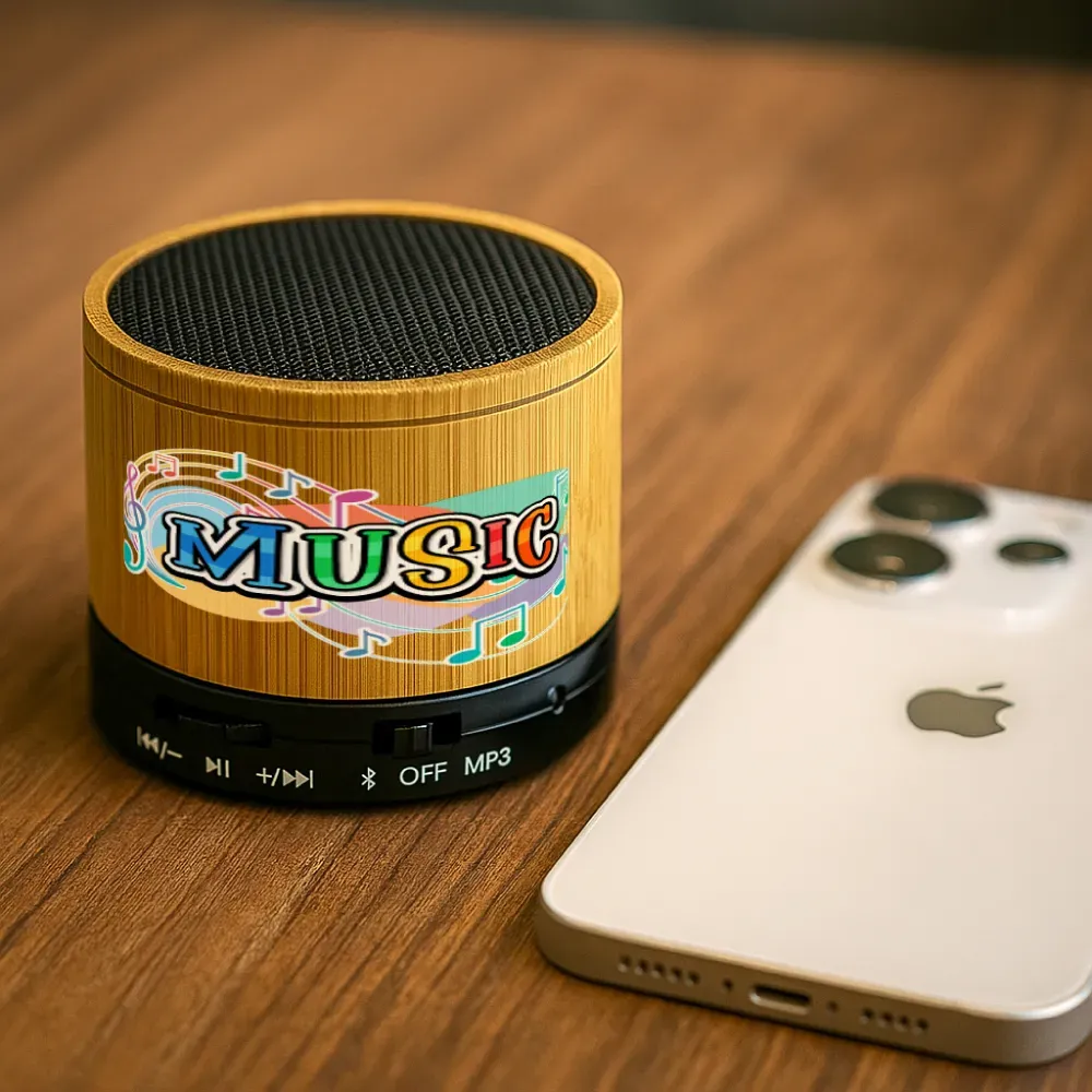Bamboo Bluetooth Speakers V4.2