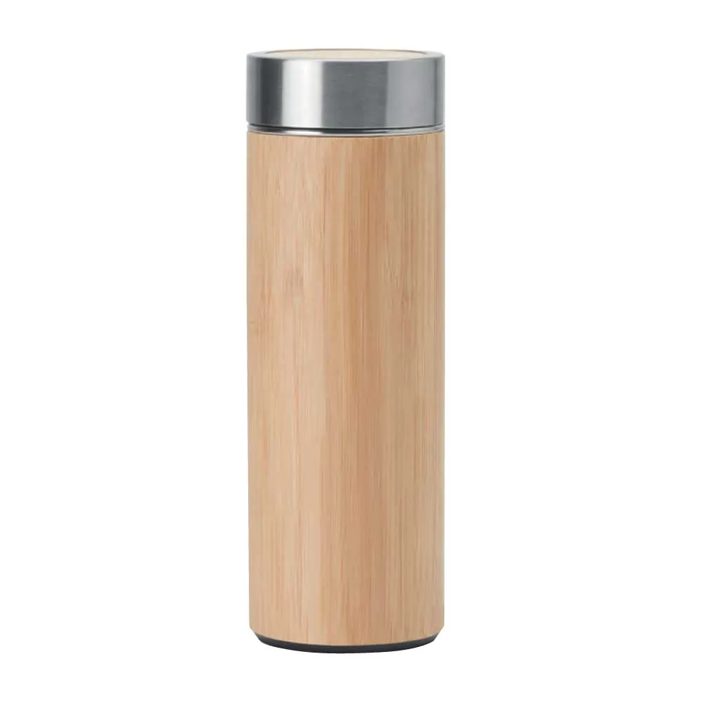 Stainless Steel Bamboo Flask