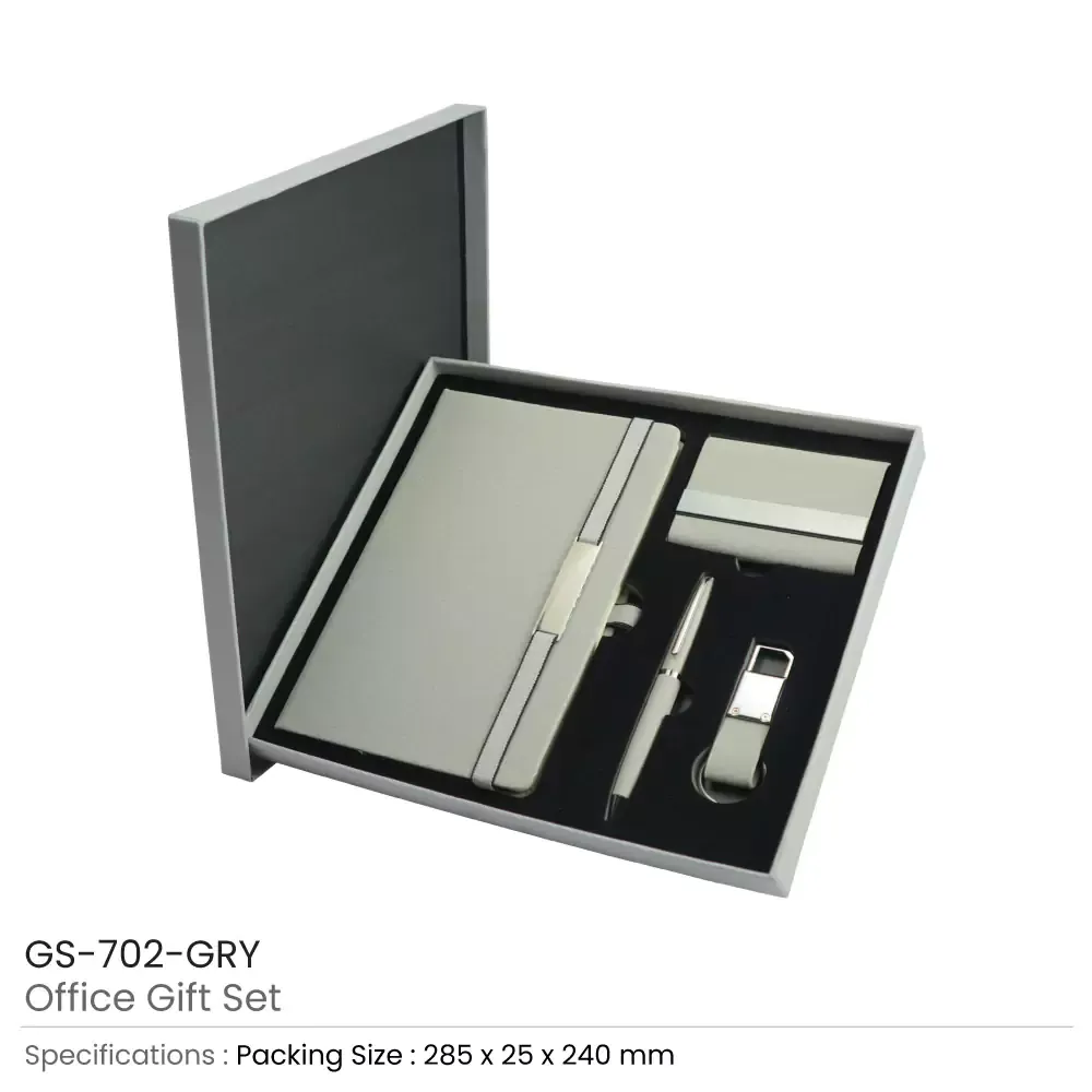 Office Gift Sets with Notebook, Pen, Card Holder, Keychain