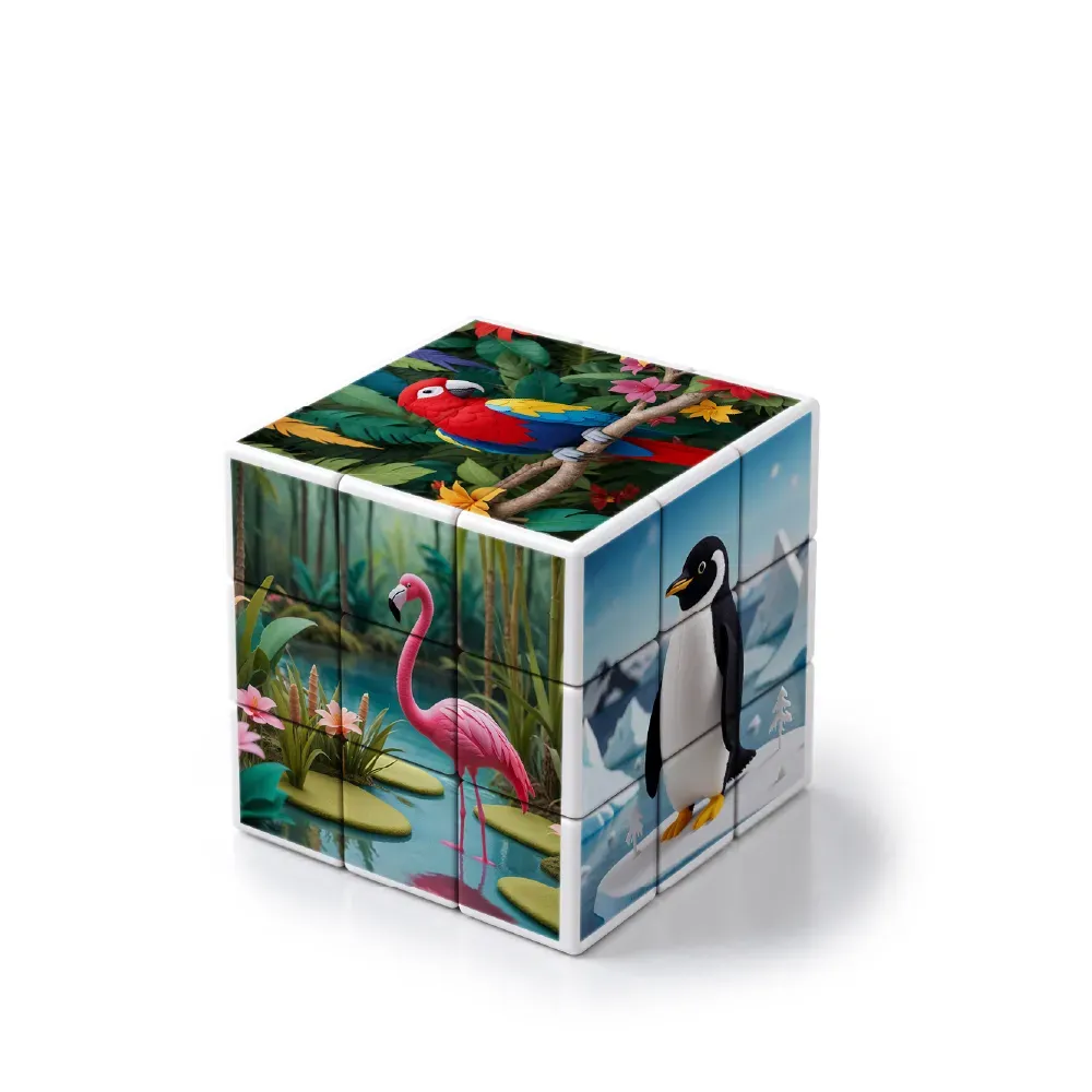 Promotional Rubik's Cube Puzzles White