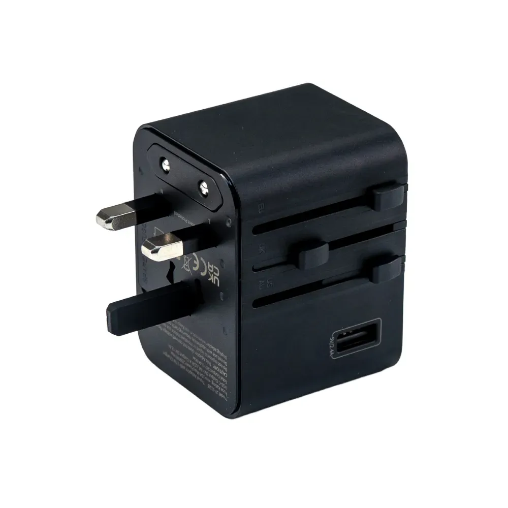 Universal Travel Adaptors, 17W, 2Type C+2USB+AC Port