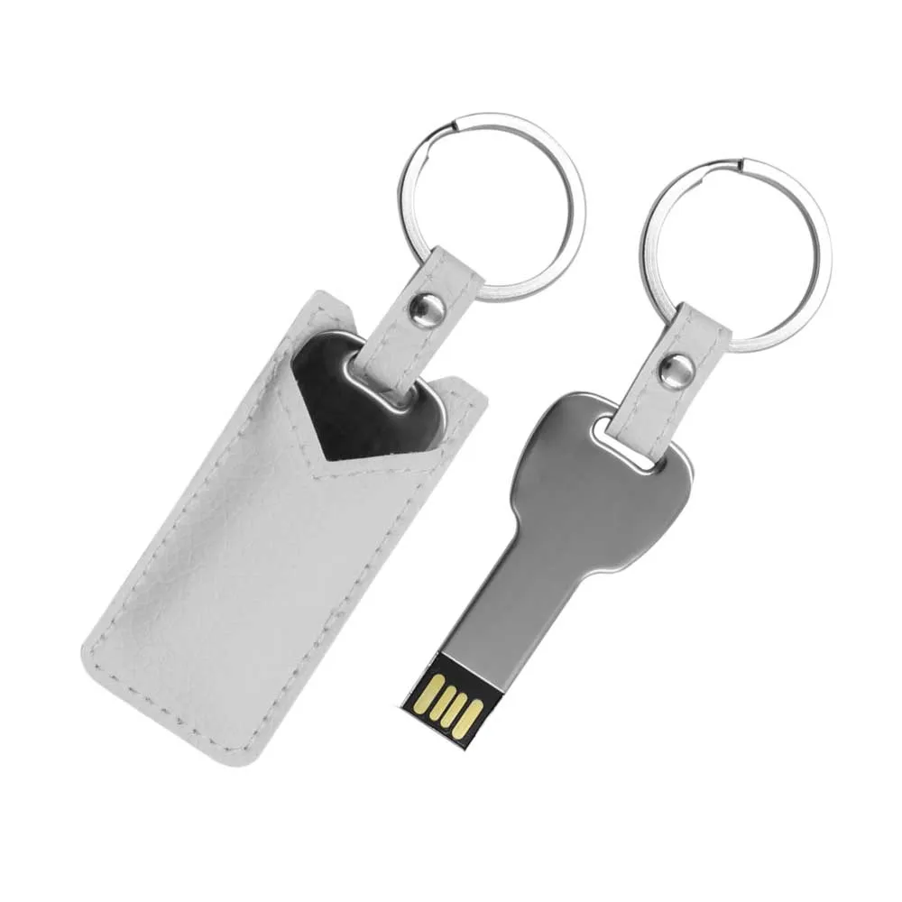 8GB Key Shaped USB with Leather Case
