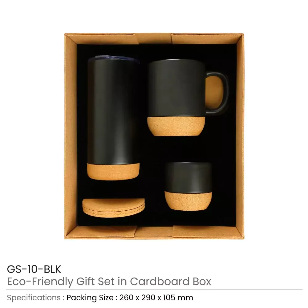 Cork Drinkware Ramadan Gift Sets in a Cardboard Gift Box
