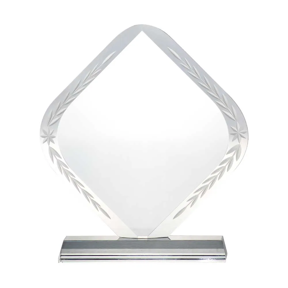Rhombus Shaped Crystal Awards