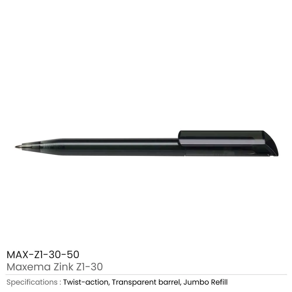 Maxema Zink Pens Transparent body