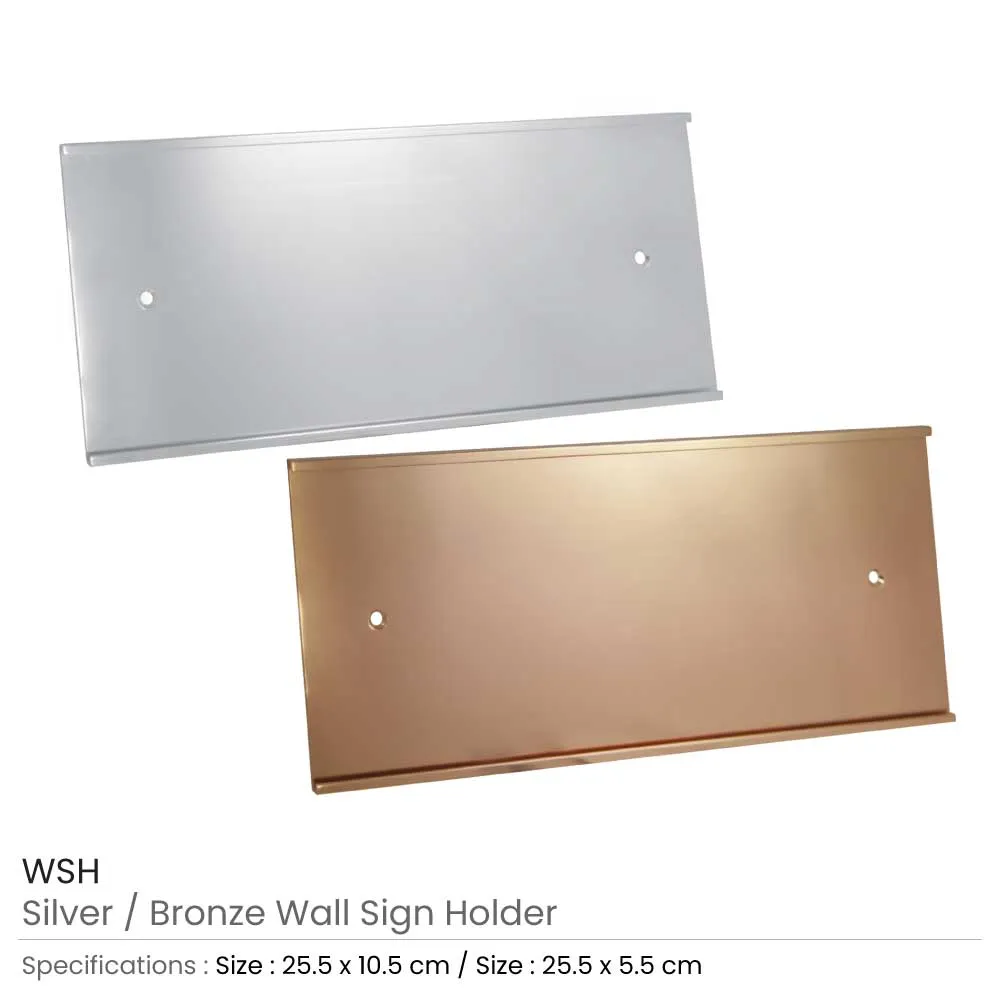 Wall Sign Holders