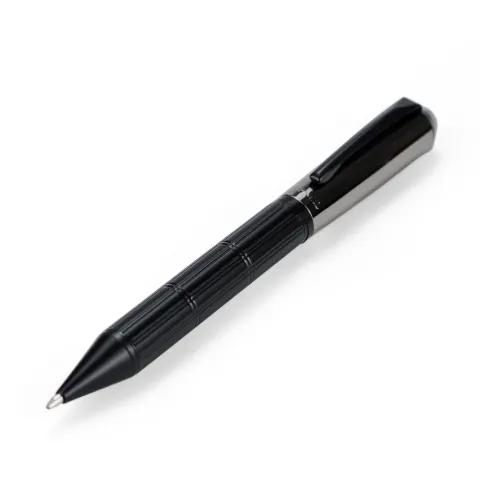 Dorniel Designs Brand Pens, Matte Black, Twist Action, Blue Ink