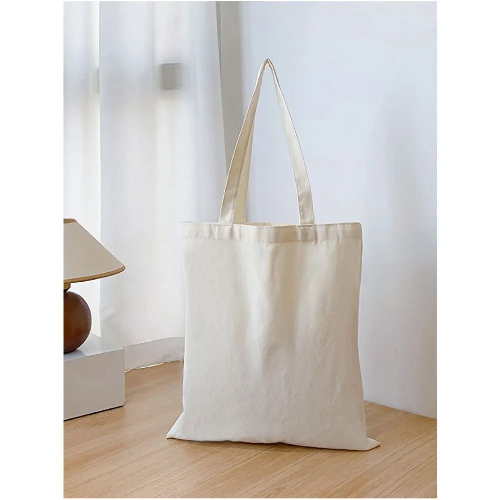 Promotional Cotton Shopping Bags 170 GSM with Long Handle
