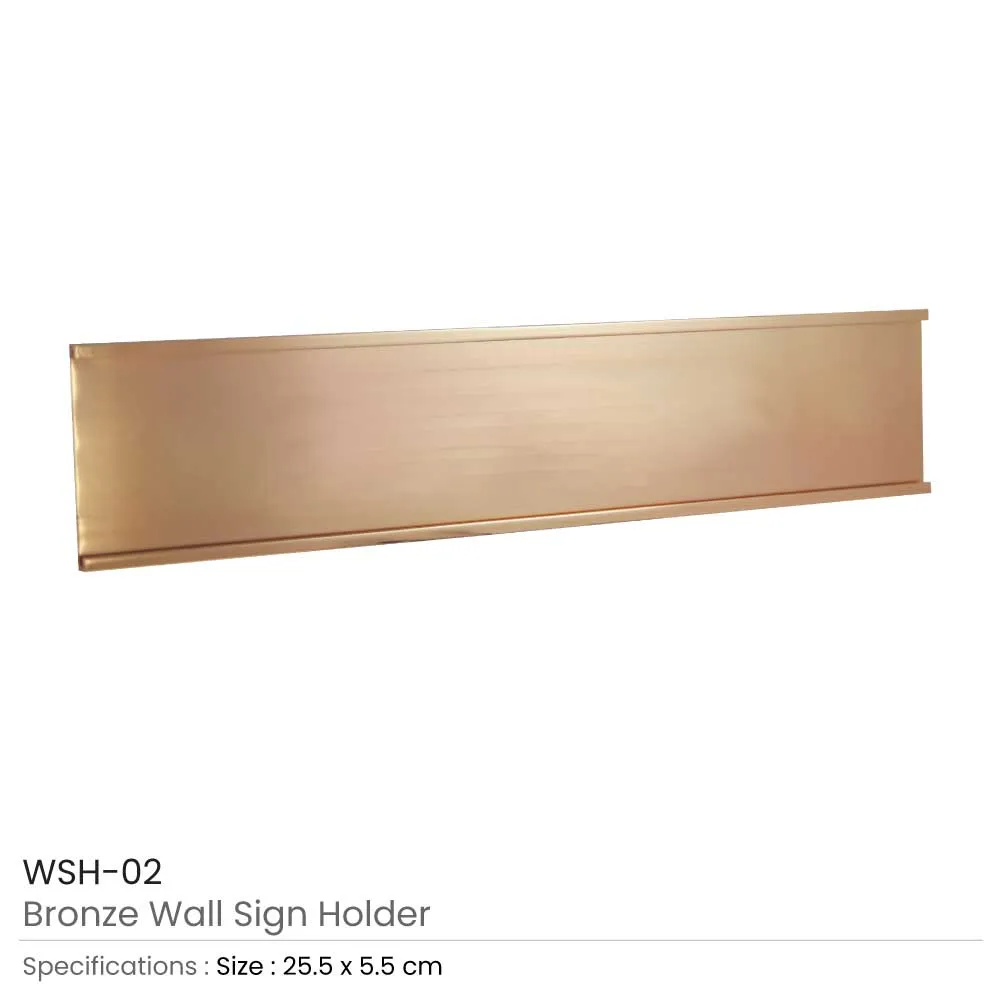 Wall Sign Holders