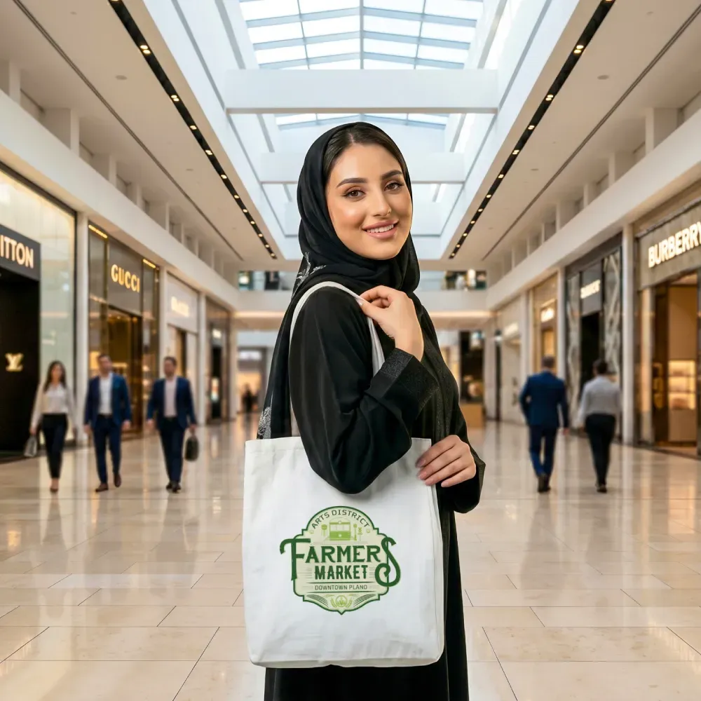 Recycled Cotton Tote Bags with Gusset 220 GSM