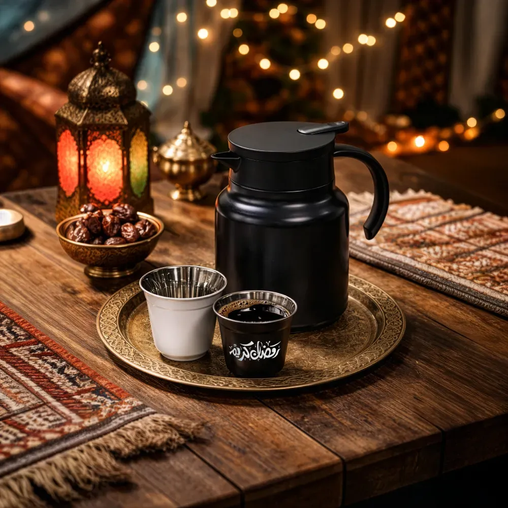 Gahwa Cups - Stainless Steel Arabic Coffee Cups