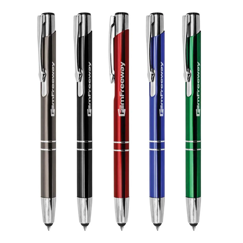 Aluminum Pens with Stylus