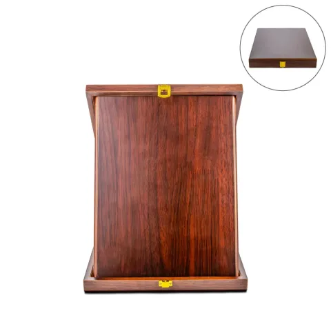 Portrait Wooden Plaques with Stand and Presentation Box
