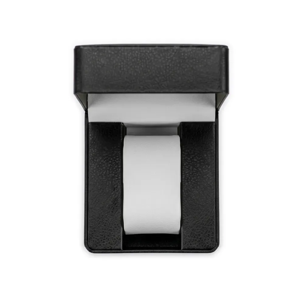 Premium PU Leather Single Watch Gift Box with Removable Cushions