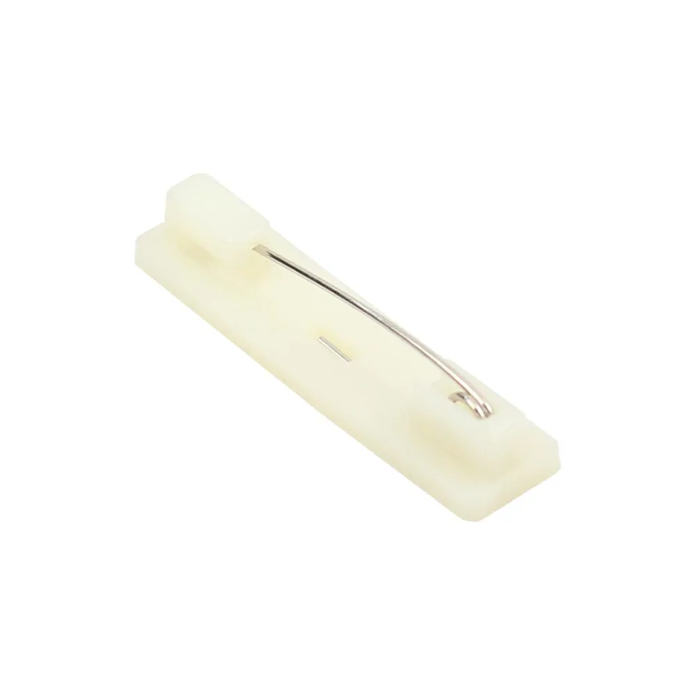Safety Pin Bar without Adhesive for ID Badges