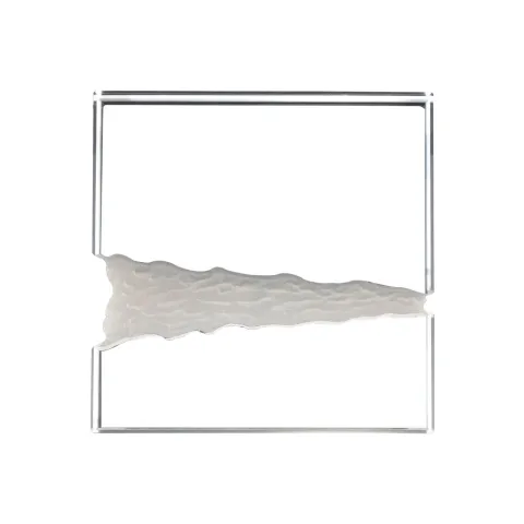 Square Crystal Awards in Hardboard Box