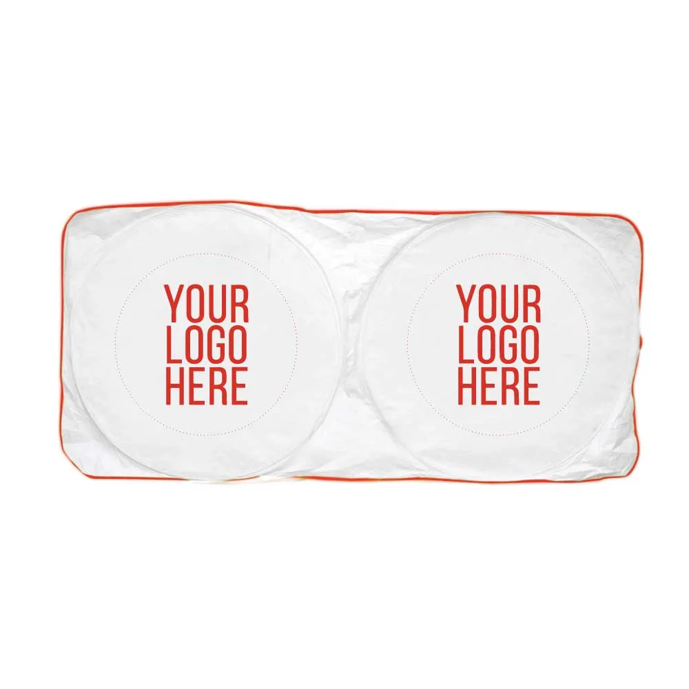 Sunshades for Cars in White Tyvek Material
