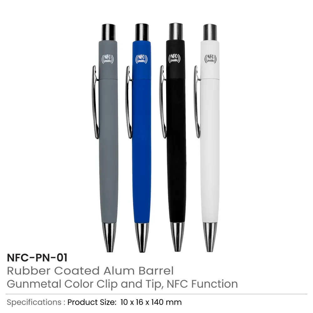 NFC Smart Pens – Tap to Share Website, Contact & Social Media