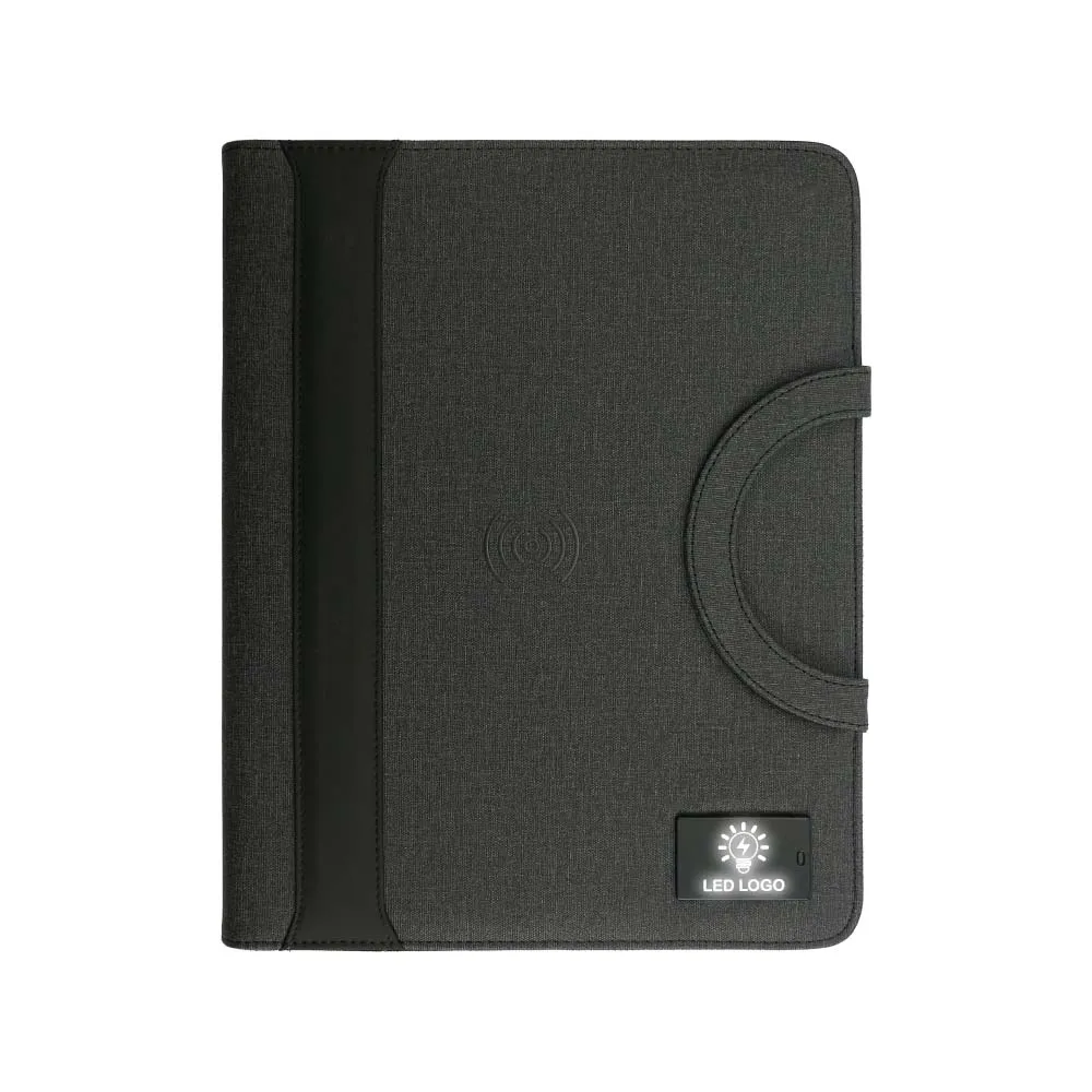 Dorniel Portfolio A4 with 8000mAh Powerbank and LED Logo