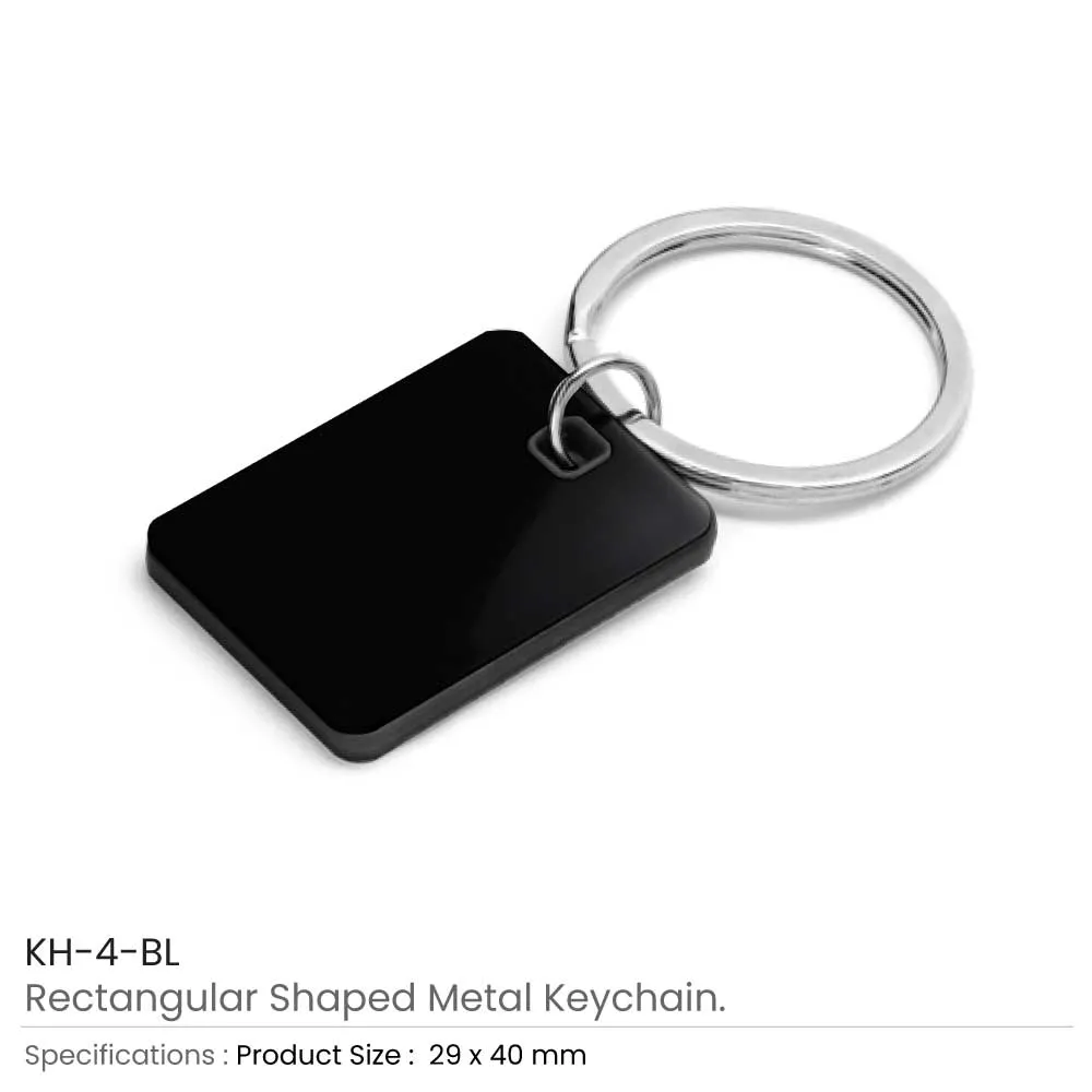 Metal Key Holders Black Gun Finish