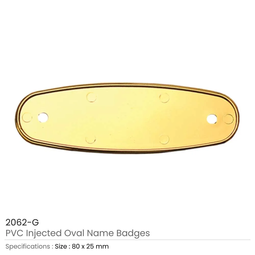 PVC Injected Name Badges