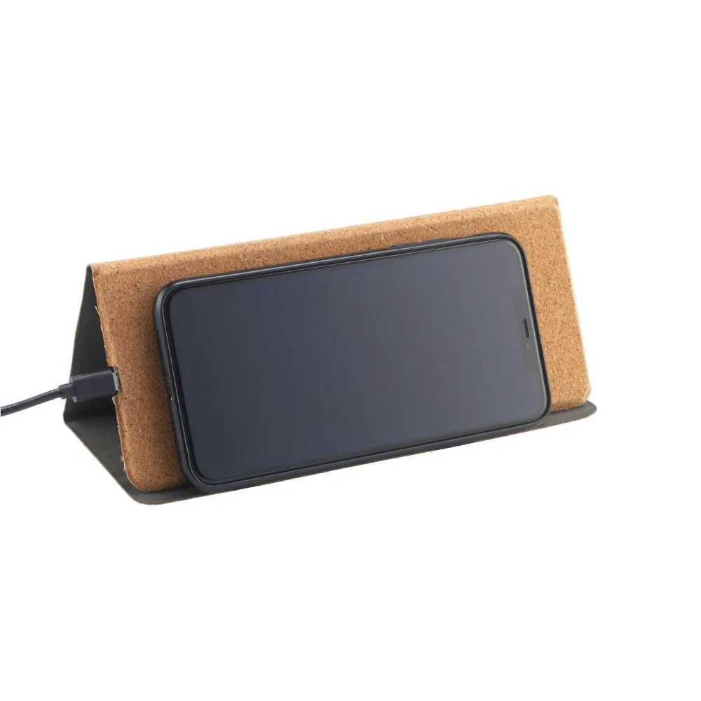 Cork Foldable Mousepads with 15W Wireless Charging Type-C