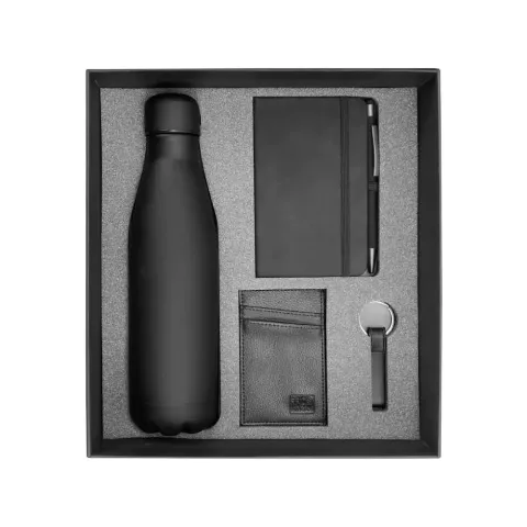 Promotional Gift Sets in Black Cardboard Gift Box GS-029