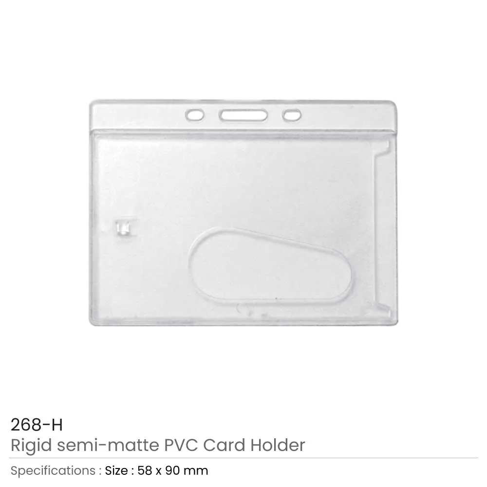 Flexible PVC ID Card Holders