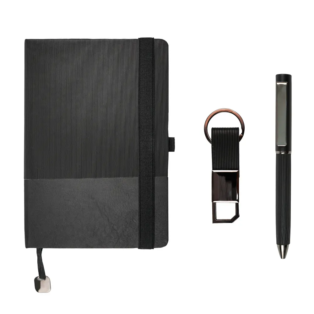 Premium Office Gift Set with Ribbon Handle Box