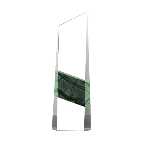 Vertical Crystal & Marble Awards in Box
